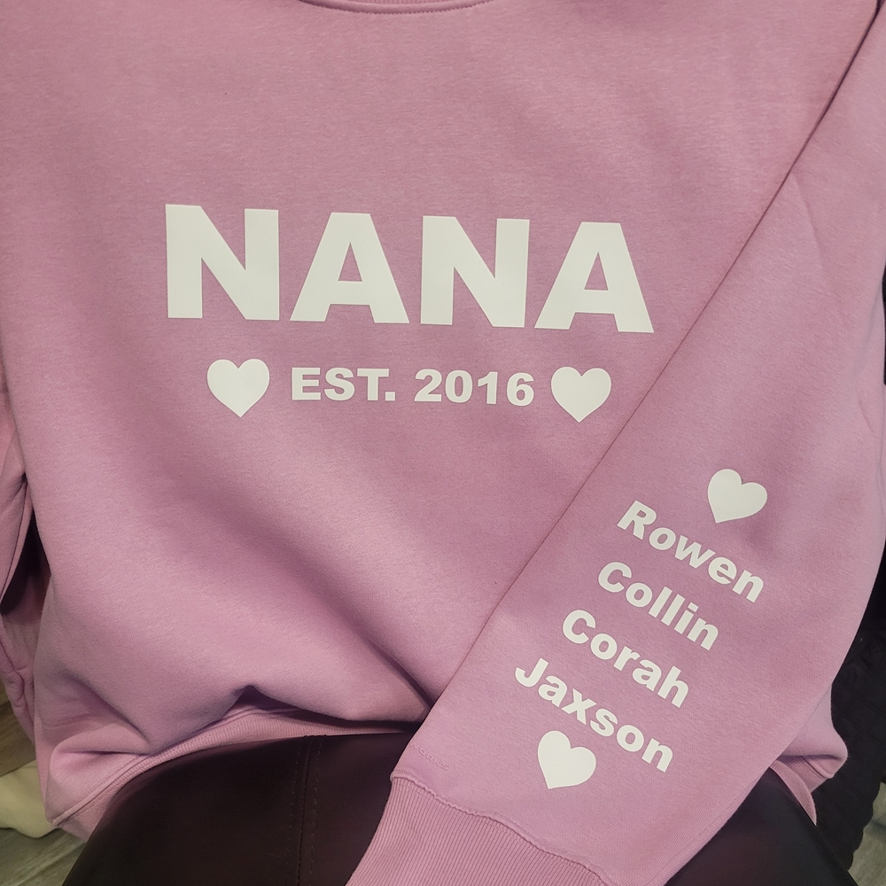 Pink Nana Sweatshirt